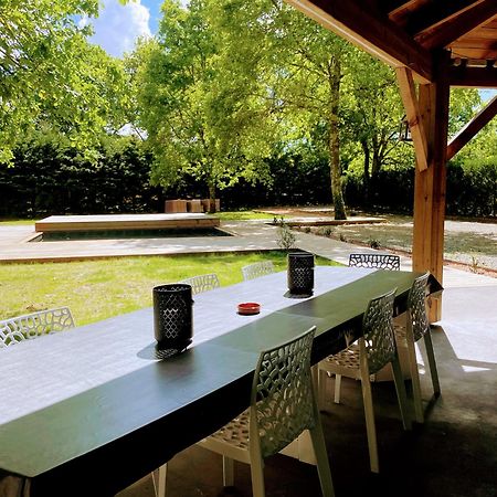 L Estanguet Maison Octogonale En Foret Rion-Des-Landes Dış mekan fotoğraf