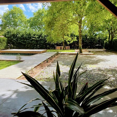 L Estanguet Maison Octogonale En Foret Rion-Des-Landes Dış mekan fotoğraf
