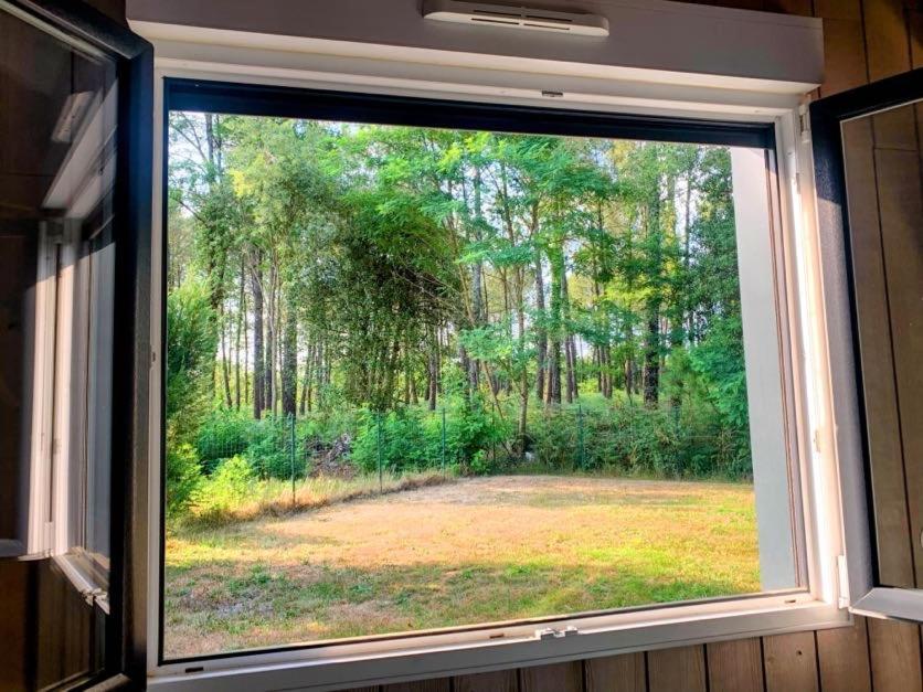 L Estanguet Maison Octogonale En Foret Rion-Des-Landes Dış mekan fotoğraf